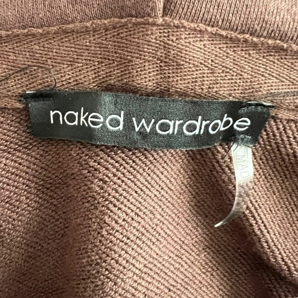 Naked Wardrobe - NWT The Zipped Up Hoodie Sz S - Picture 7 of 9